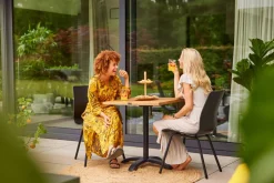 Hartman Sophie Teak Bistrotisch 70x70 cm Weiß