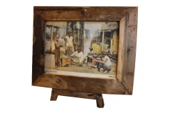 Henk Schram Bilderrahmen inkl. Staffelei antik - groß 43x36x3 cm