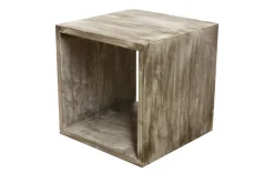 Henk Schram Kubus alt - Holz 35*35*35 cm Schwarz