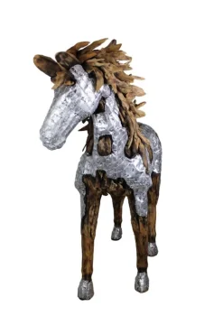 Henk Schram Pferd aus Holz