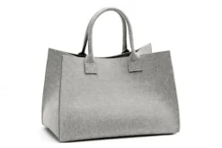 Hey Sign Kaminholztasche Big 61 cm - Hellmeliert 07