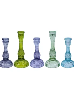 Hoff Algarve - Leuchter Schwarz 9x9x16,5cm