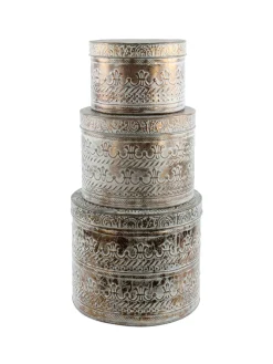 Hoff Blechdose "Fes" Rost Ø27