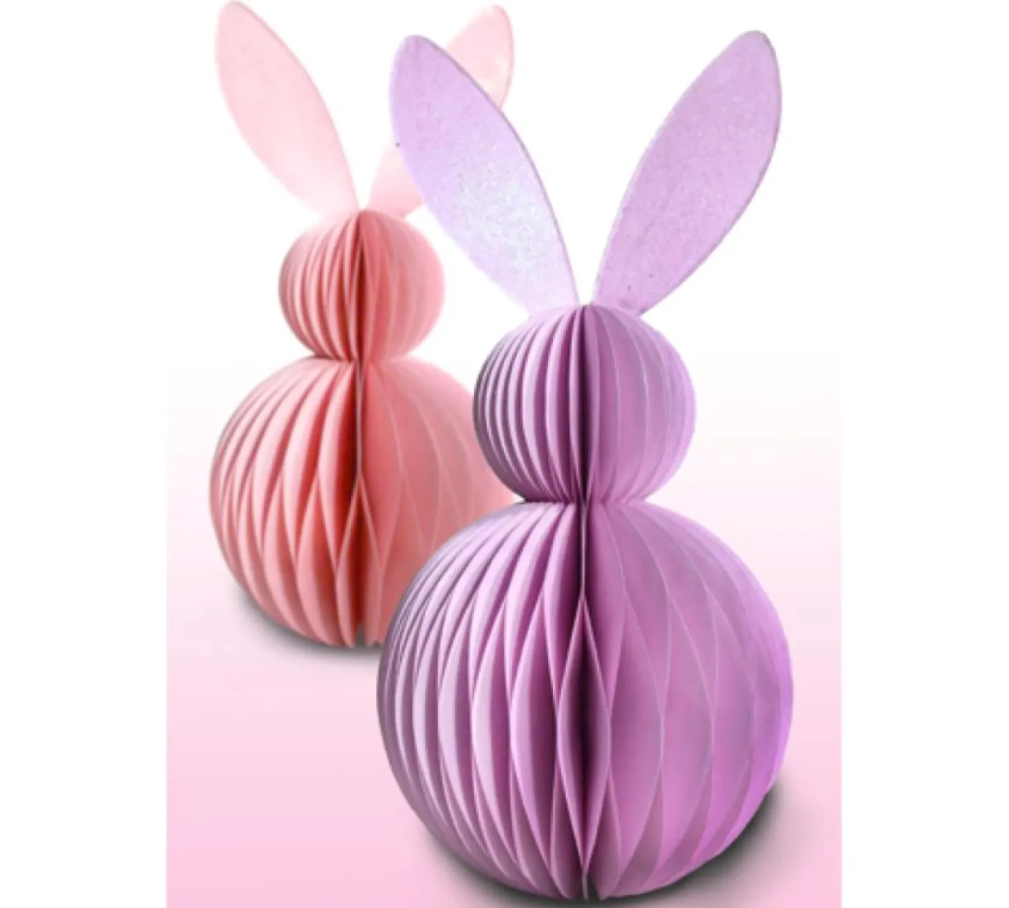 Hoff Dekohase Honeycomb 30 cm Rosa