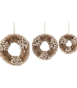 Hoff Dekokranz Winter Berries gold L Ø 23 cm