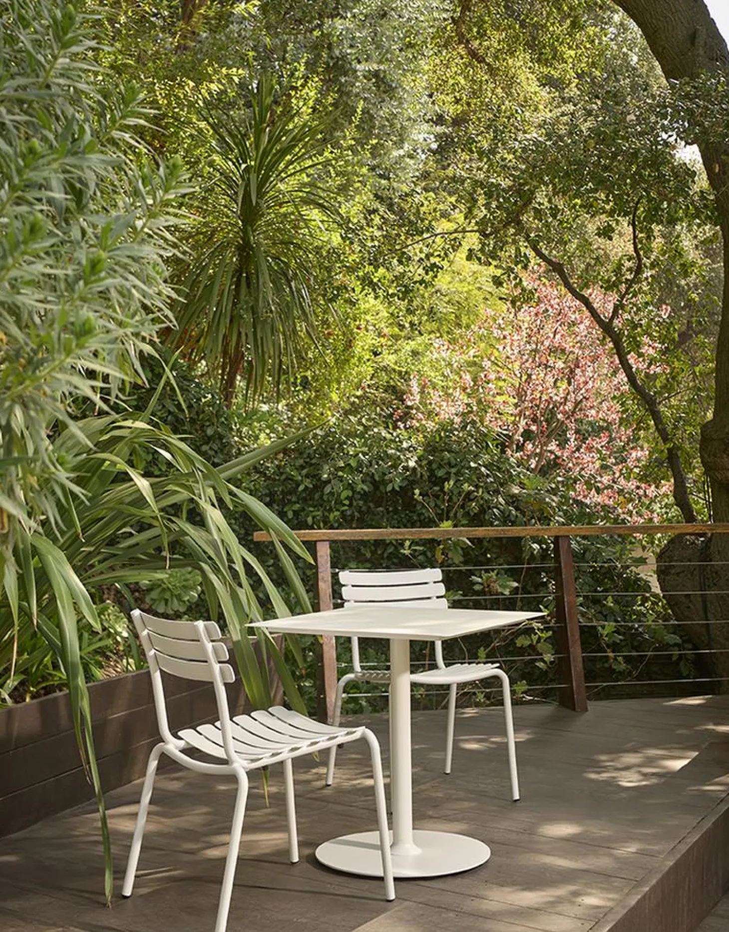 HOUE ALUA Outdoor Stuhl ohne Armlehne Beige