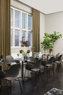 HOUE Aluminium-Stuhl FALK schwarz ohne Polster