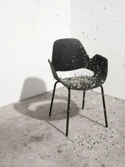 HOUE Aluminium-Stuhl FALK schwarz ohne Polster