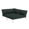 HOUE LEVEL2 Outdoor Eck-Sofa Lounge-Modul 5 Alpine Weiß Rechts