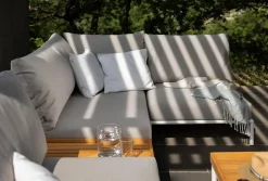 HOUE LEVEL2 Outdoor Sessel Lounge-Modul 1 Alpine Weiß