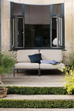 HOUE LEVEL Outdoor Sessel Lounge-Modul 1 Dunkelgrau Kohle