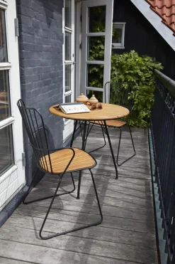 HOUE Outdoor Gartenstuhl Dining Chair PAON black