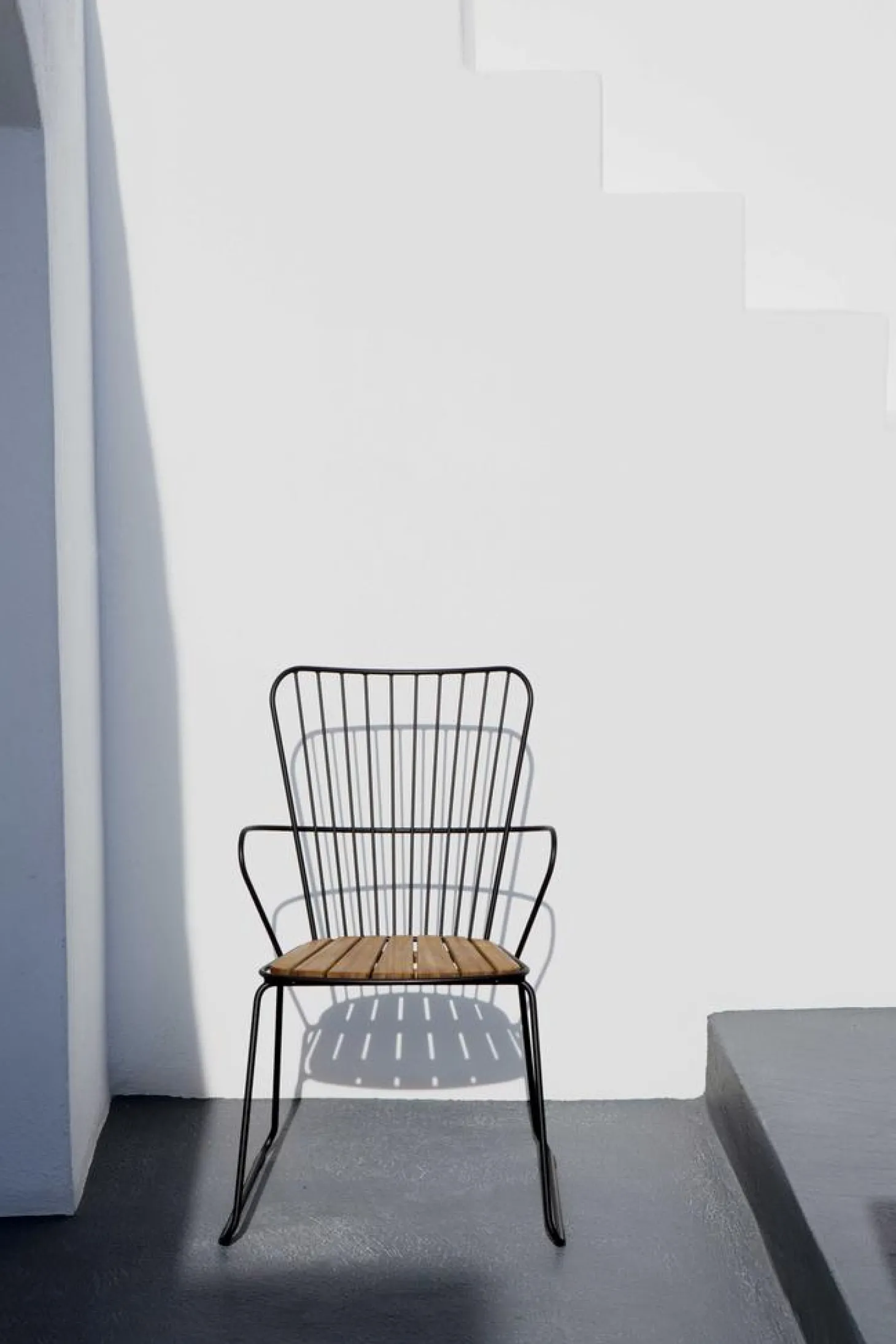 HOUE Outdoor Gartenstuhl Dining Chair PAON black