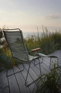 HOUE Outdoor Stuhl Click verstellbare Rückenlehne dunkelgrau