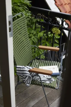 HOUE Outdoor Stuhl Click verstellbare Rückenlehne dunkelgrau