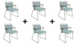 HOUE Sparset 6 tlg. Stuhl Click Multi-Color 2