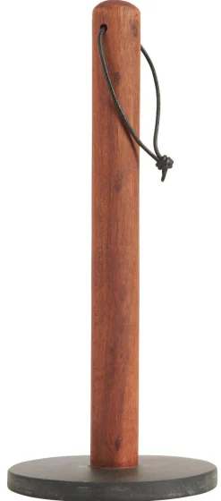 IB laursen Küchenrollenhalter aus Akazienholz und Stein