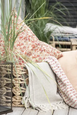 IB laursen Sommerdecke creme/natur 130x160 cm