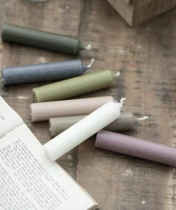 IB laursen Stabkerze rustikal weiß