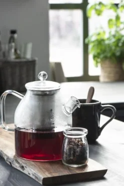 IB laursen Tapasbrett m/unebenen Kanten UNIKA länglich geöltes Akazienholz