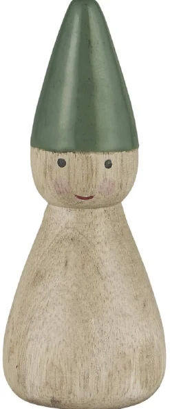 IB laursen Wichtelmännchen stehend mit grünem Hut