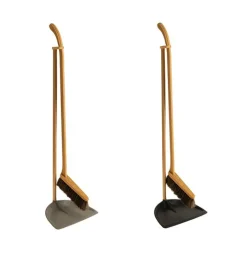 Iris Hantverk Handbesen mit Schaufel Mossgrün