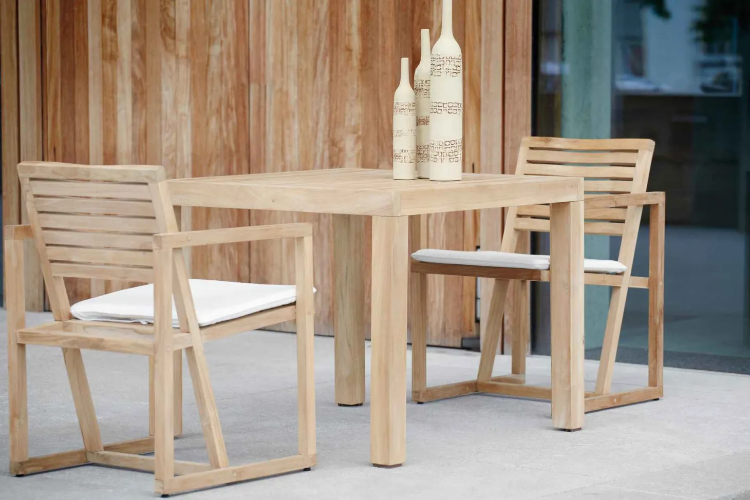 Jan Kurtz Armlehnensessel Timber Teak massiv