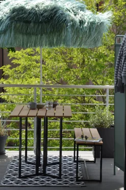 Jan Kurtz Bank TIME, Gestell: Aluminium schwarz