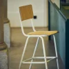Jan Kurtz Barhocker Zero Bar Weiß/Eiche