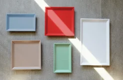 Jan Kurtz Beistelltisch Mira 53 x 20 x 35 cm, inklusive Tablett Taupe