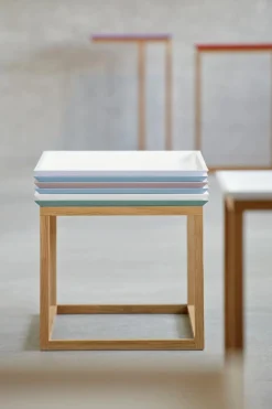 Jan Kurtz Beistelltisch Mira 53 x 20 x 35 cm, inklusive Tablett Taupe