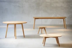 Jan Kurtz Couchtisch Dweller Höhe: 39 cm, Ø: 50 cm natur