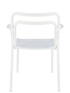 Jan Kurtz Garten Stapelsessel LIVE Gestell: Aluminium pulverbeschichtet weiß