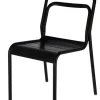 Jan Kurtz Garten Stapelstuhl LIVE Gestell: Aluminium pulverbeschichtet schwarz