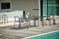 Jan Kurtz Garten Stapelstuhl LIVE Gestell: Aluminium pulverbeschichtet schwarz