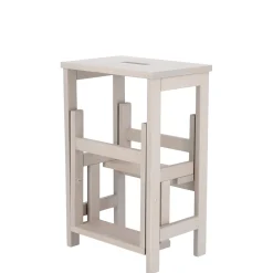 Jan Kurtz Hockerleiter SOHO, 3 Stufen hellgrau