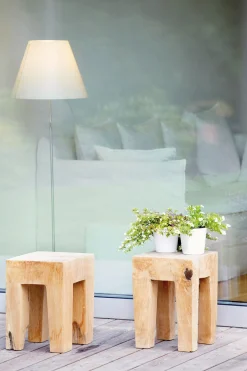 Jan Kurtz Java Hocker Unikat eckig