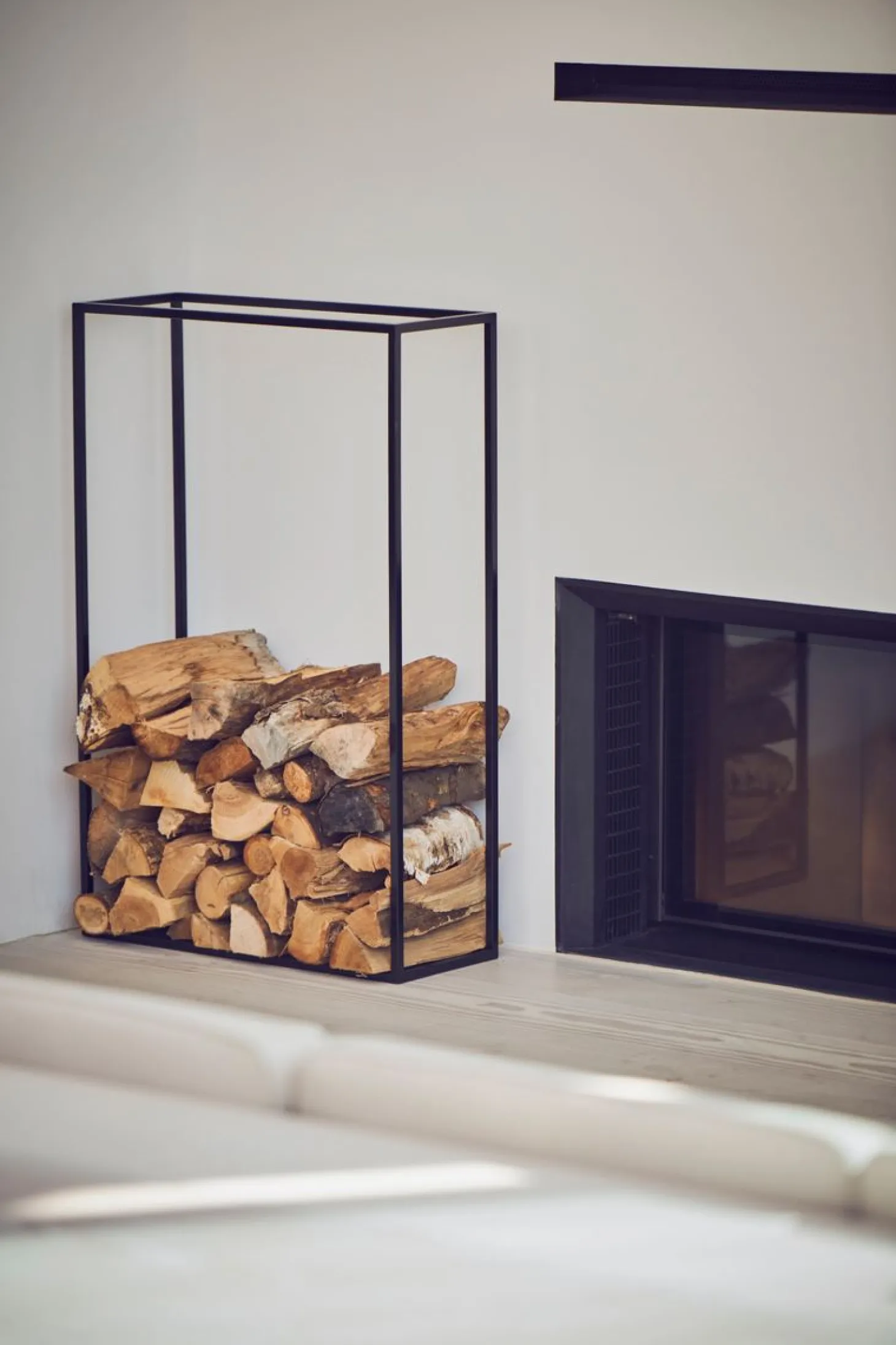 Jan Kurtz Kaminholzgestell HOLZMAXX, Stahlrohr Schwarz - Sonderpreis