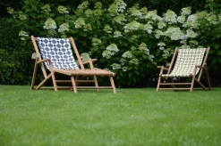 Jan Kurtz Liegestuhl Ambra Tarifa Leaf, ohne Fußteil