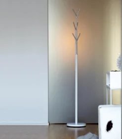 Jan Kurtz London Kleiderständer - weiß; verchromt