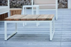 Jan Kurtz Lux Outdoor-Couchtisch Edelstahl