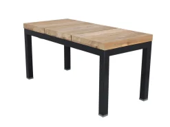 Jan Kurtz Outdoor Beistelltisch Lux Lounge schwarz