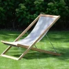 Jan Kurtz Outdoor Deckchair Nizza weiß
