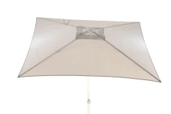 Jan Kurtz Outdoor Sonnenschirm Elba eckig hellgrau 200 x200