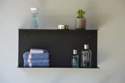 Jan Kurtz Regal Fleur Schwarz 50cm