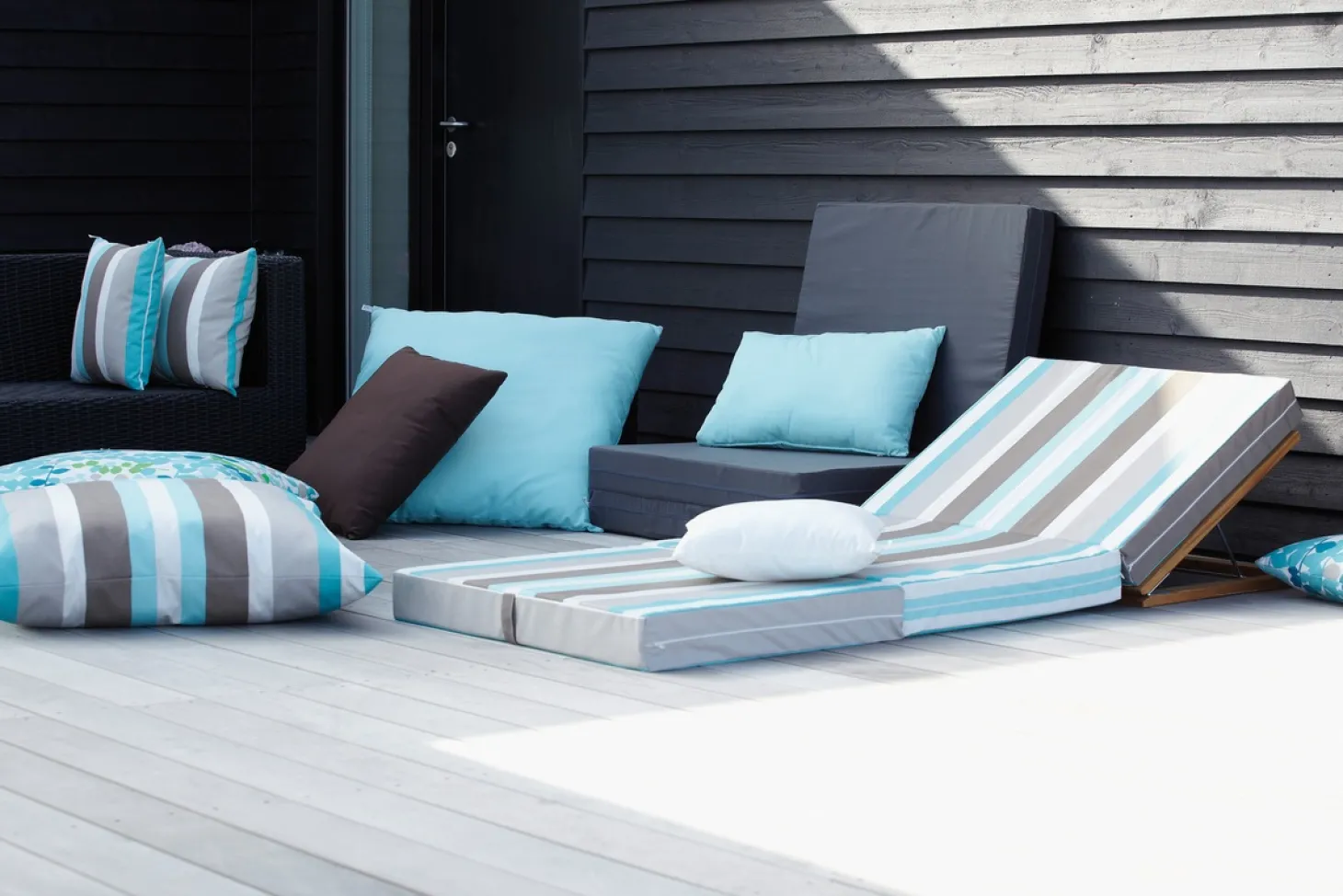 Jan Kurtz Somnia - Kissen B: 40 cm T: 40 cm schwarz