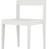 Jan Kurtz Stuhl Nora weiß lackiert matt