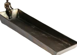 Kare Deko Schale Sitting Man 74x20 cm