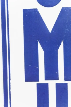 Kare Deko Schild Toilet Men