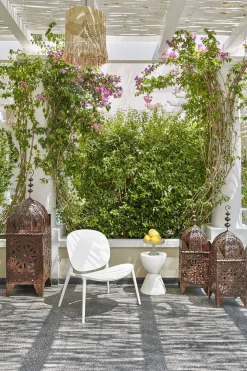 Kartell Be Bop In- und Outdoorsstuhl weiß